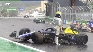 La insólita decisión de Williams antes del choque de Franco Colapinto en el Gran Premio de Brasil