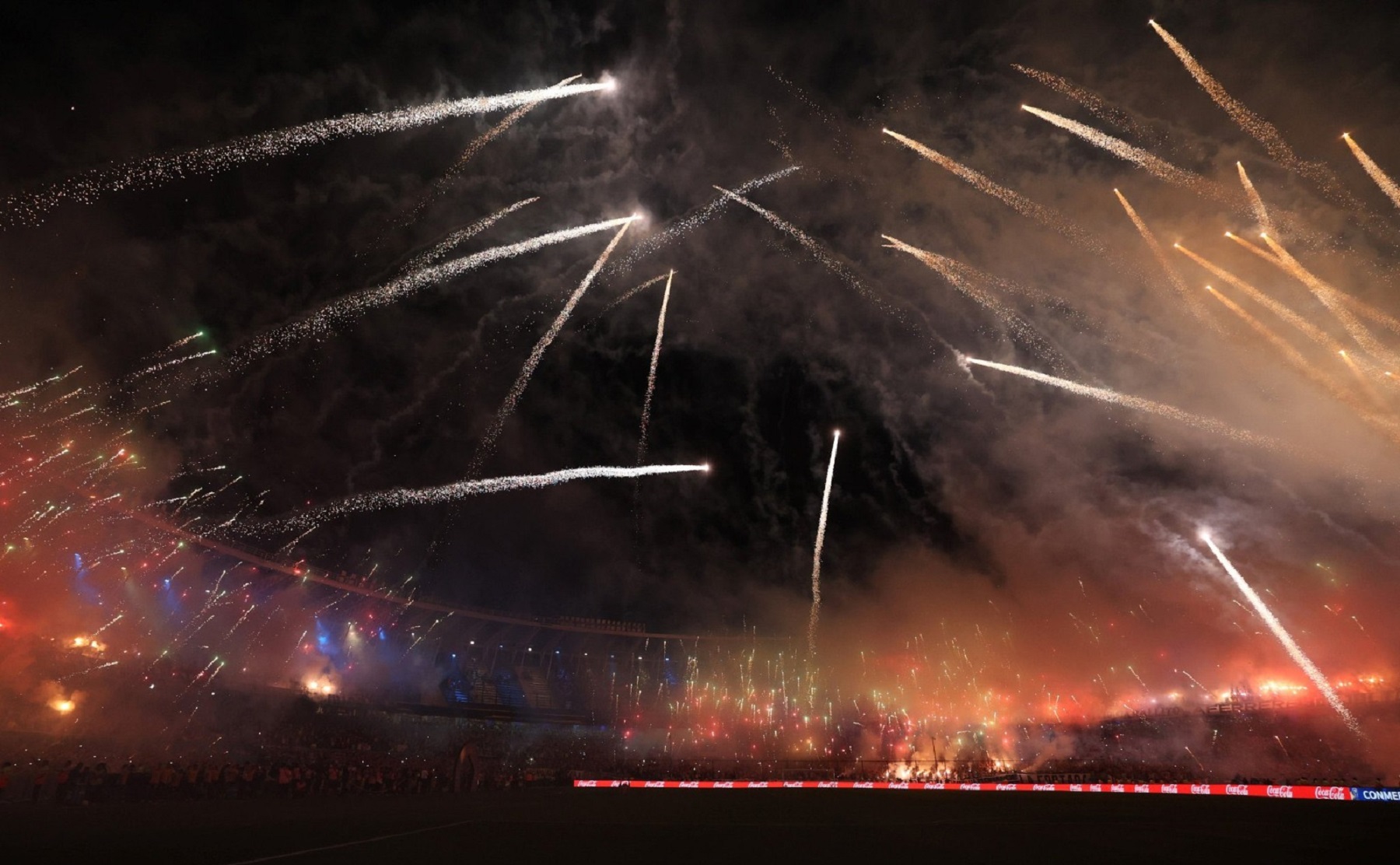 Racing recibió una sanción en su estadio por el recibimiento ante Corinthians. Foto: Gentileza.