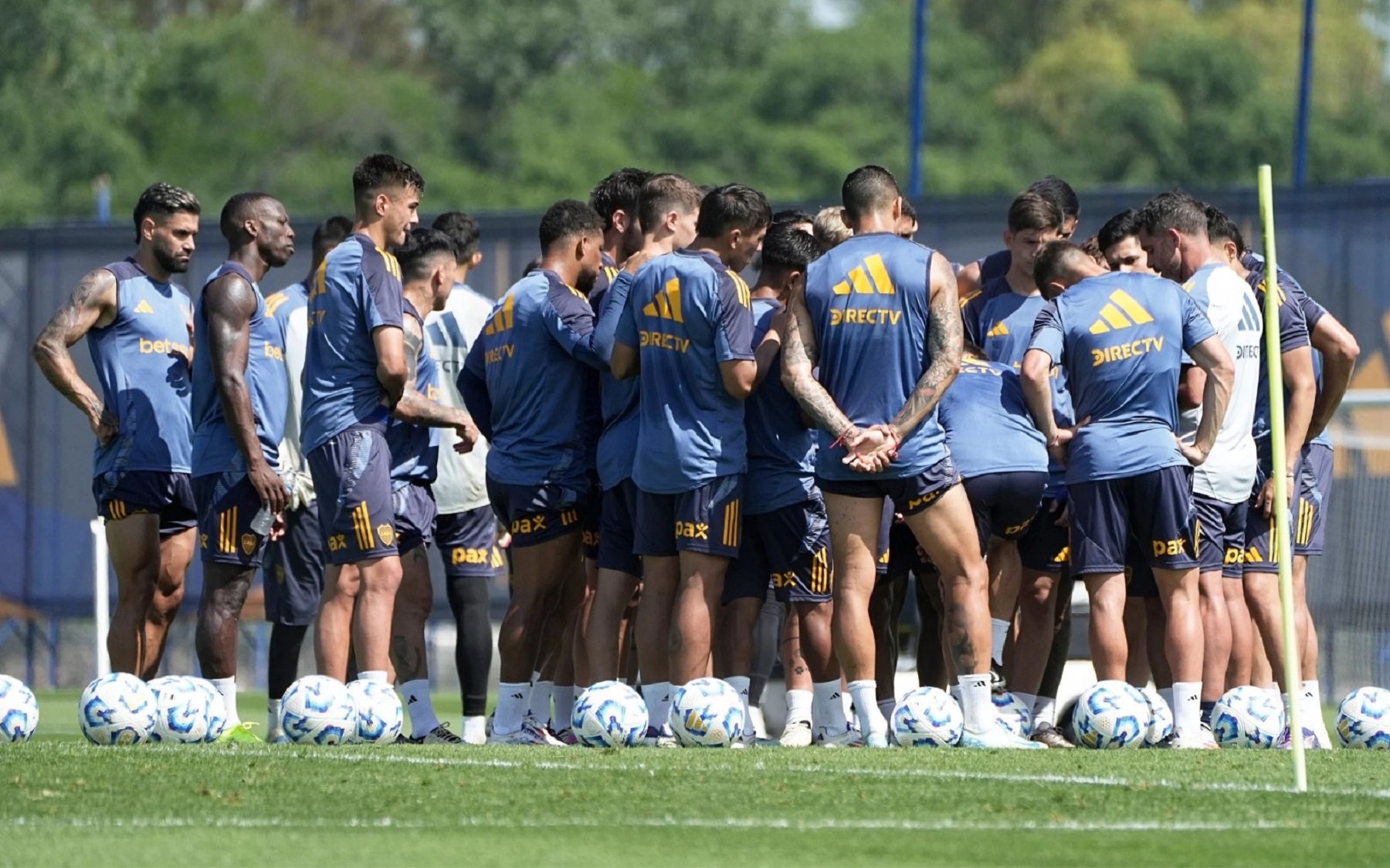 Boca recibe a Godoy Cruz en La Bombonera este miércoles. Foto: @BocaJrsOficial.