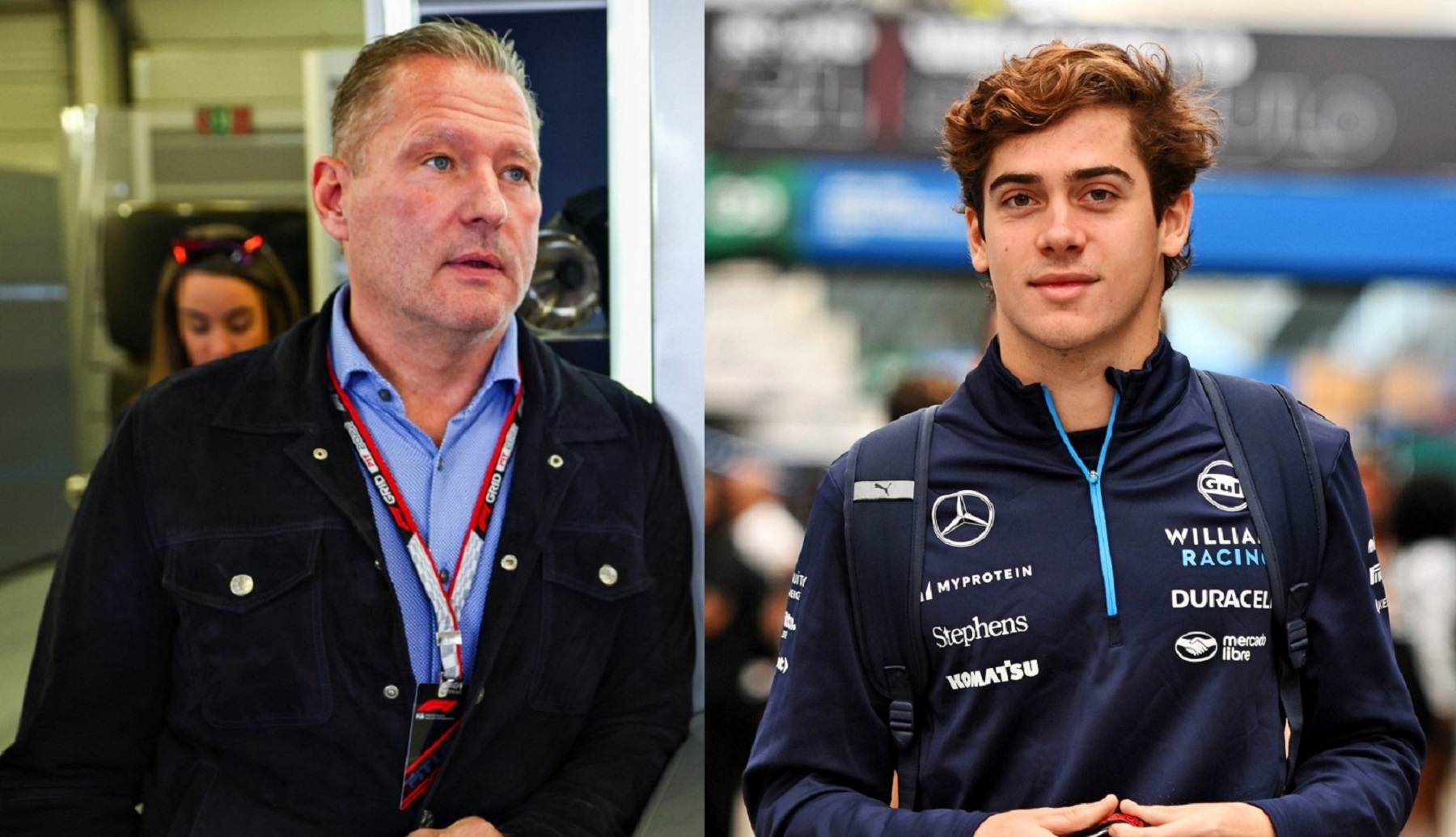 El padre de Max Verstappen elogió a Franco Colapinto. 