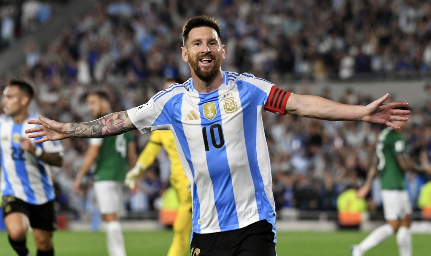 Desde Paraguay establecieron una medida para los hinchas que hagan alusión al capitán argentino. Foto: @Argentina.