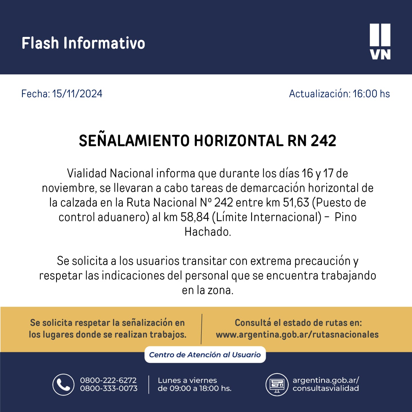 Rutas y fin de semana largo: advierten sobre complicaciones en el Paso Internacional Pino Hachado