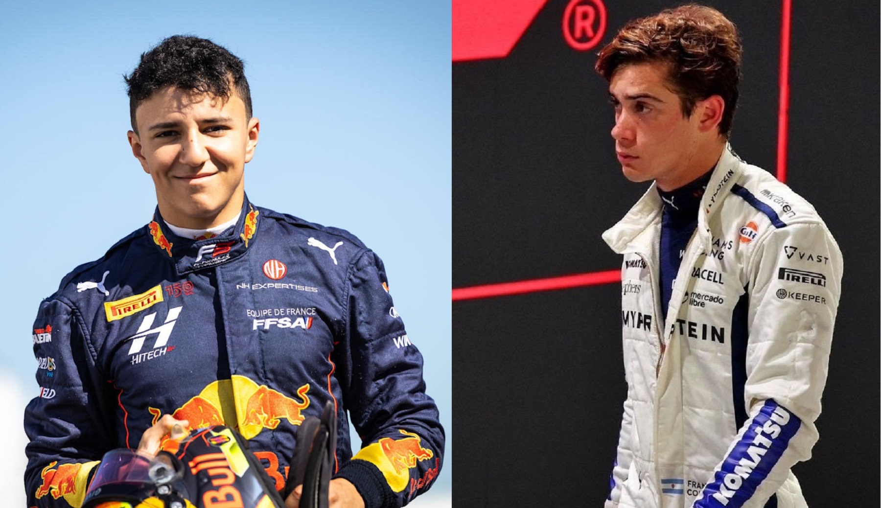 Franco Colapinto se disputa un lugar en Red Bull con un joven piloto francés.