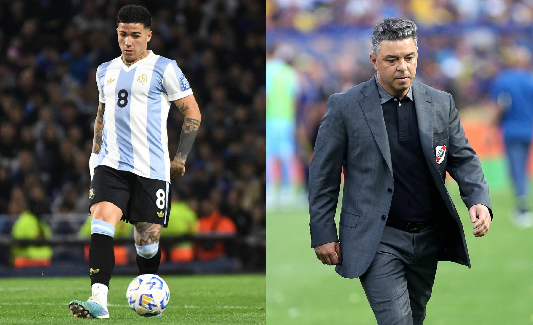 Enzo Fernández respaldó el regreso de Marcelo Gallardo a River: «Lo extrañaba mucho»