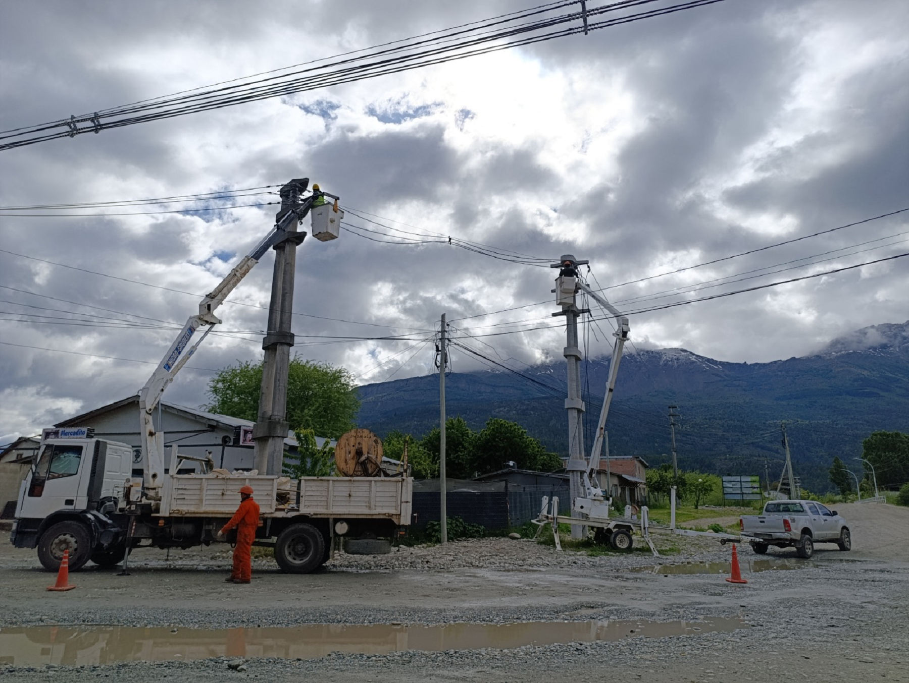 Edersa realiza una importante inversión en El Bolsón. Foto: gentilñeza.