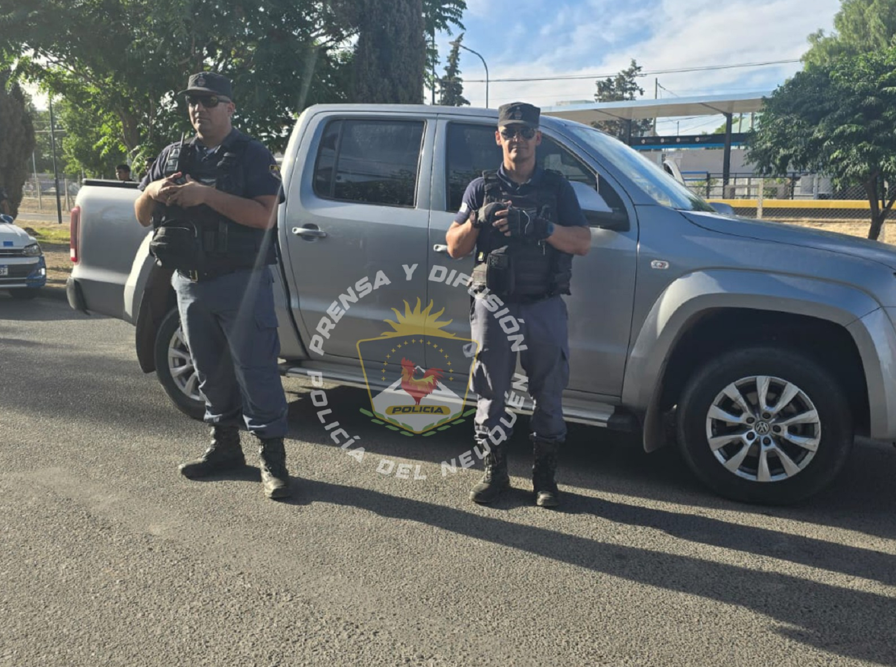 Una camioneta fue recuperada por la policía. Foto: gentileza.