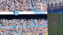 Imagen de Racing llenó dos canchas el mismo día: así se vivió el gol de Martirena en el Cilindro