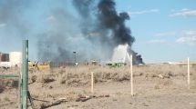 Fire breaks out at an oil waste plant in Vaca Muerta: what the company says and the environmental impact