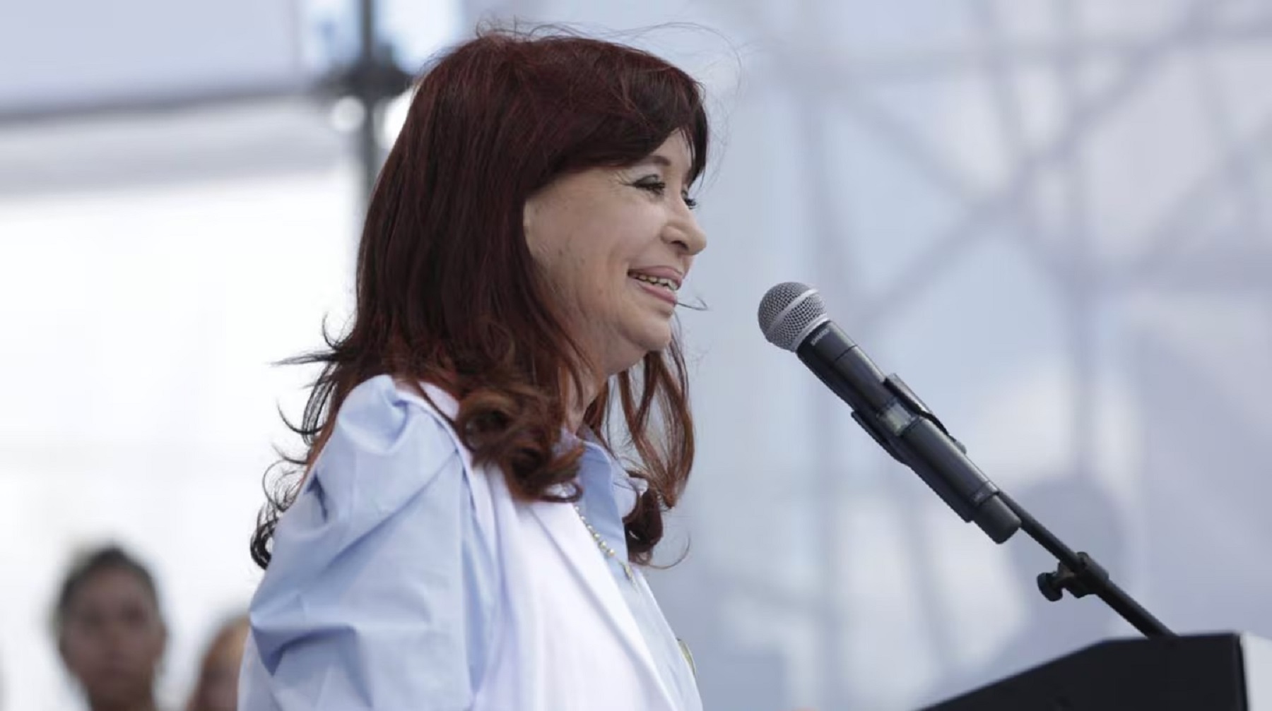 Cristina Kirchner contra Javier Milei. Foto: gentileza TN. 