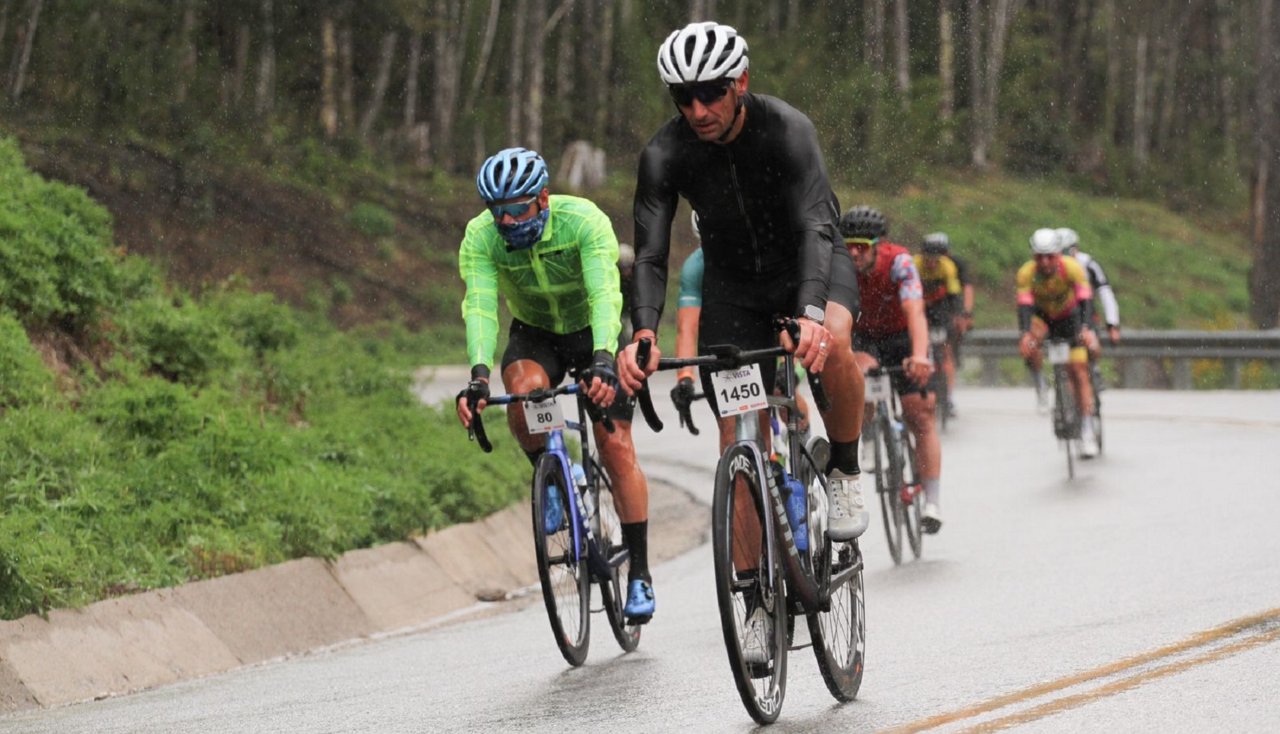 Lionel Scaloni participó del Gran Fondo Siete Lagos. Foto: Prensa Gran Fondo.