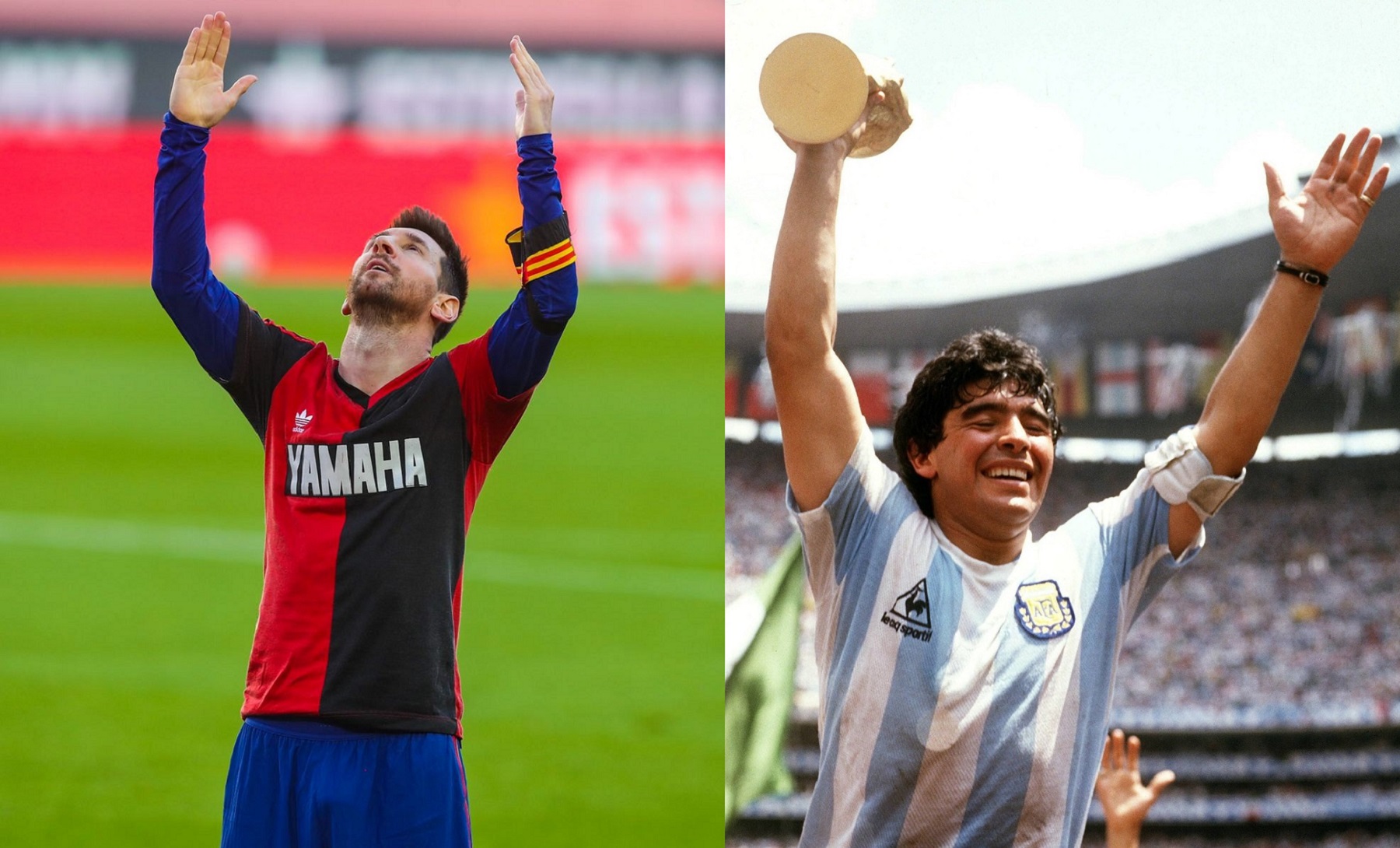 Lionel Messi recordó a Diego Maradona, a cuatro años de su muerte.