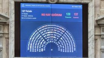 Imagen de Diputados: sin quórum, volvió a frustrarse la sesión para rechazar el DNU sobre canje de deuda