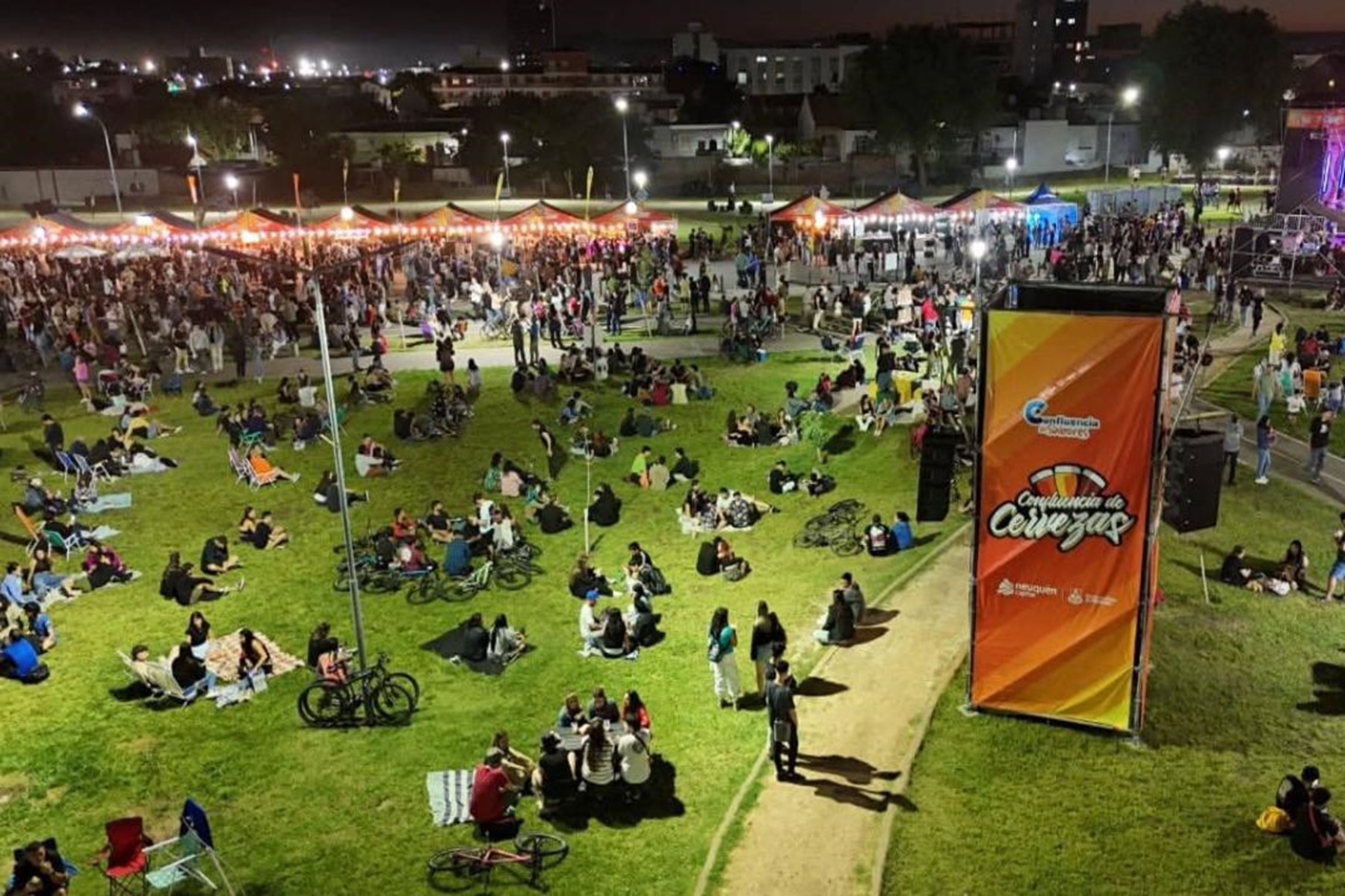 Confluencia de Cervezas. Foto: gentileza municipalidad de Neuquén.