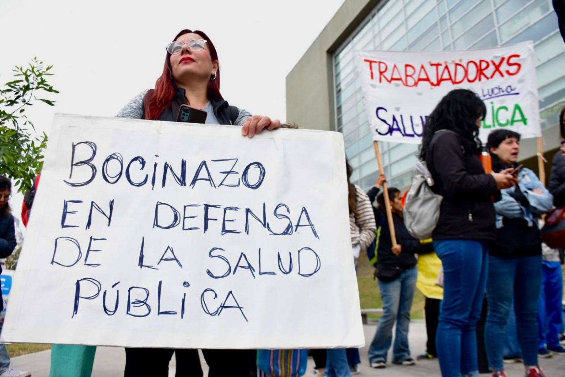 Un sector de Estatales seguirán con protestas en Neuquén. Foto: Archivo Matías Subat. 