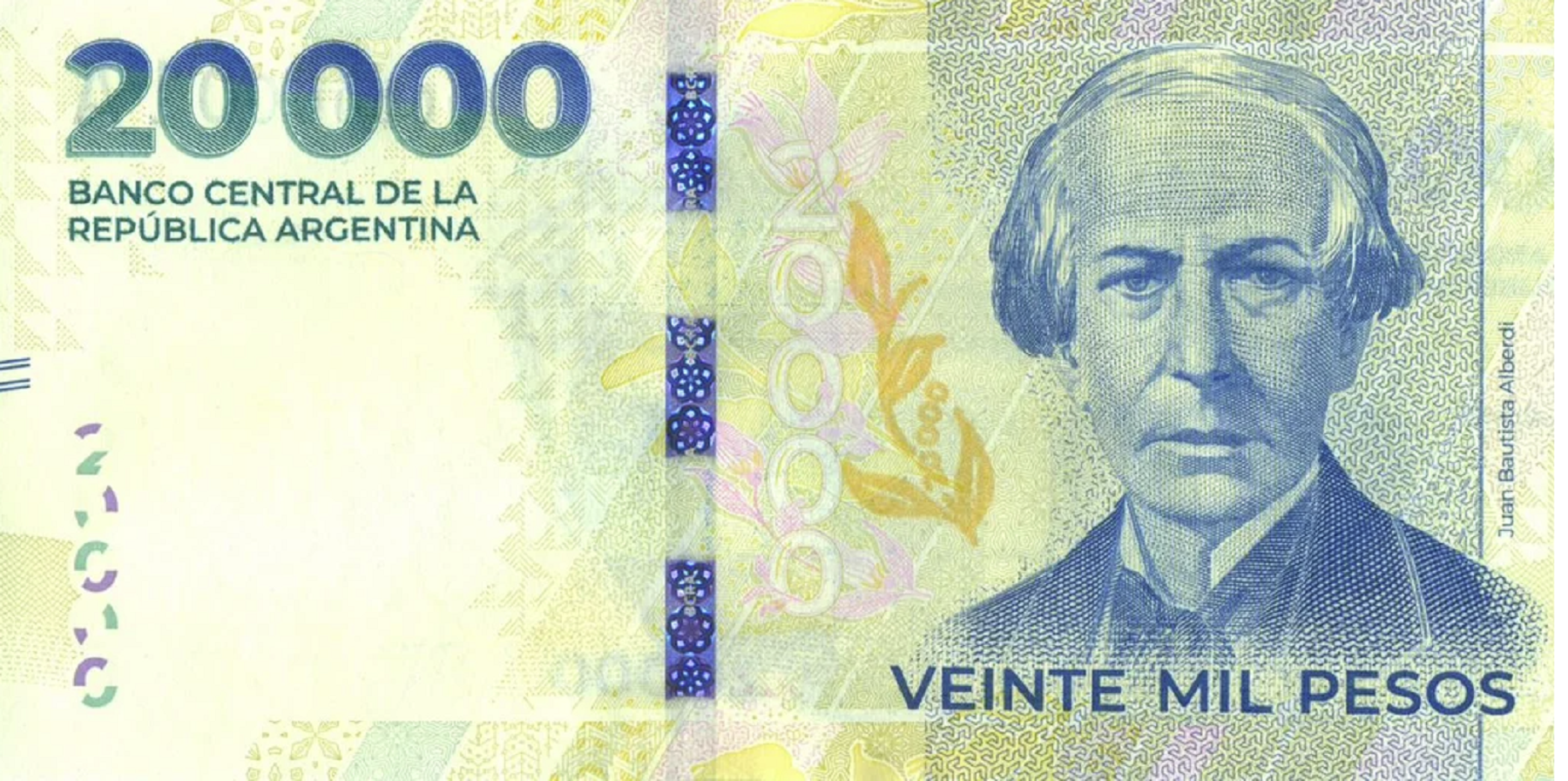 Este jueves comienzan a circular los nuevos billetes de $20.000. 