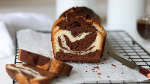 Cómo hacer budín marmolado para acompañar el mate: sin gluten, rico y sano