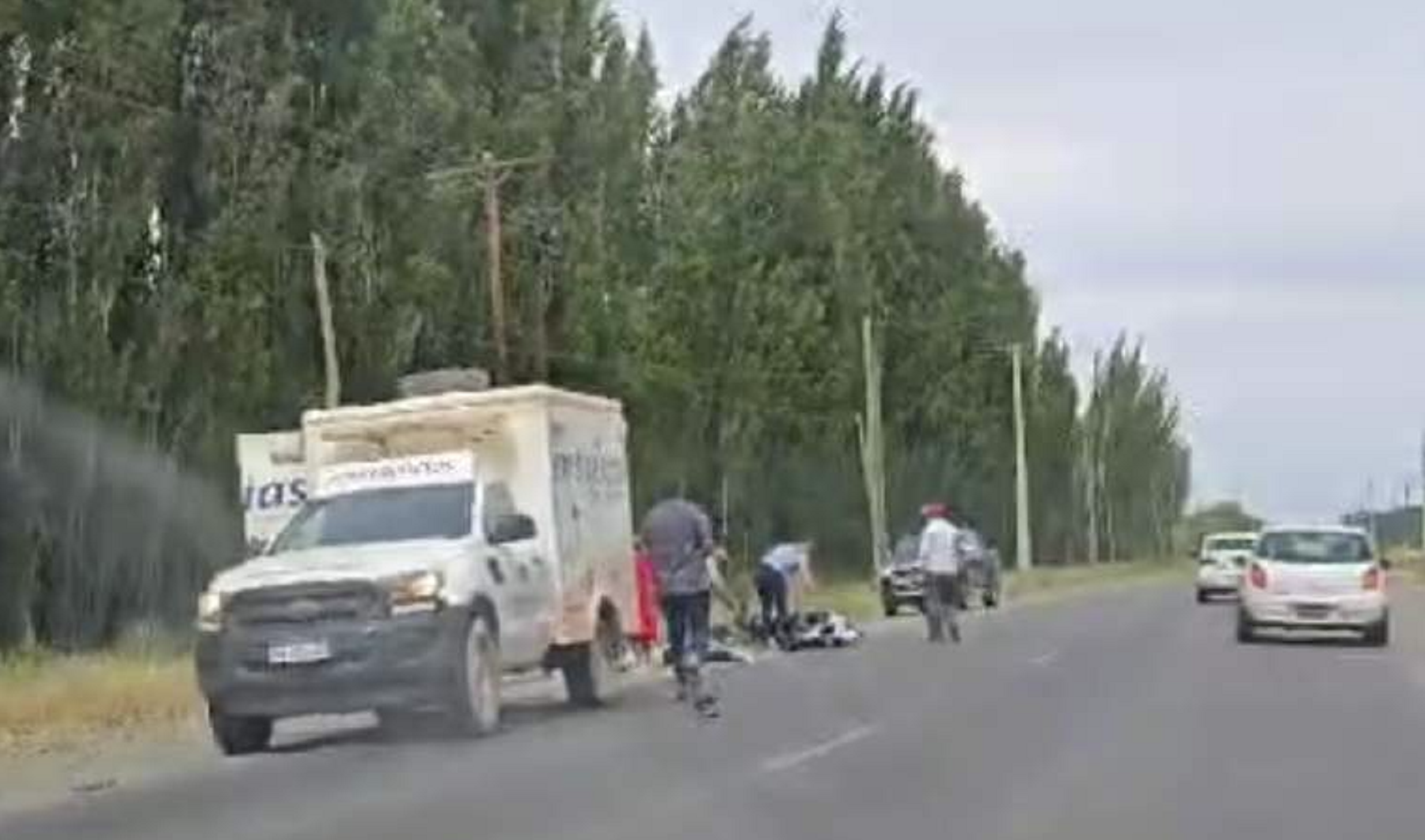 Murió un joven en la ruta 69 de Río Negro. Foto: Chañar Digital