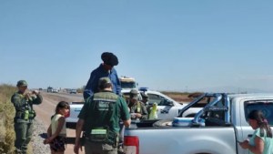 En lugar de piquetes en rutas, Gendarmería descubrió el contrabando de 25 chivitos en Añelo