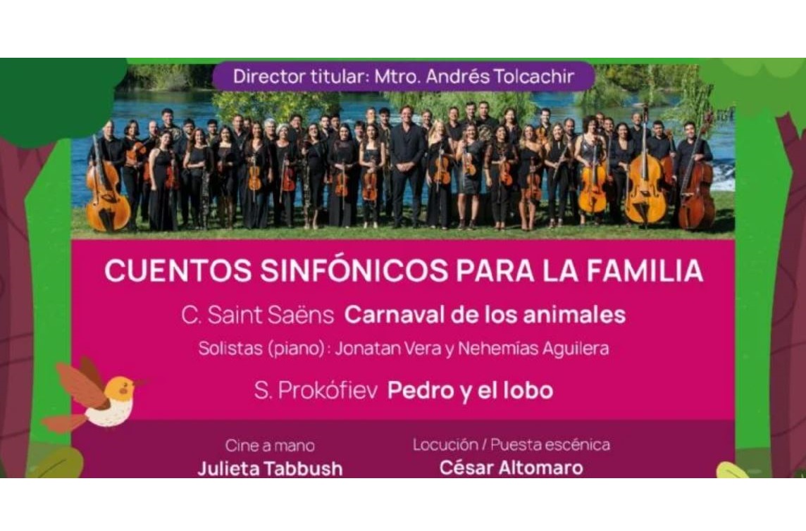 La Orquesta de la Fundación BPN deleita a niños y adultos con los "Cuentos Sinfónicos" - Foto: Gentileza. 