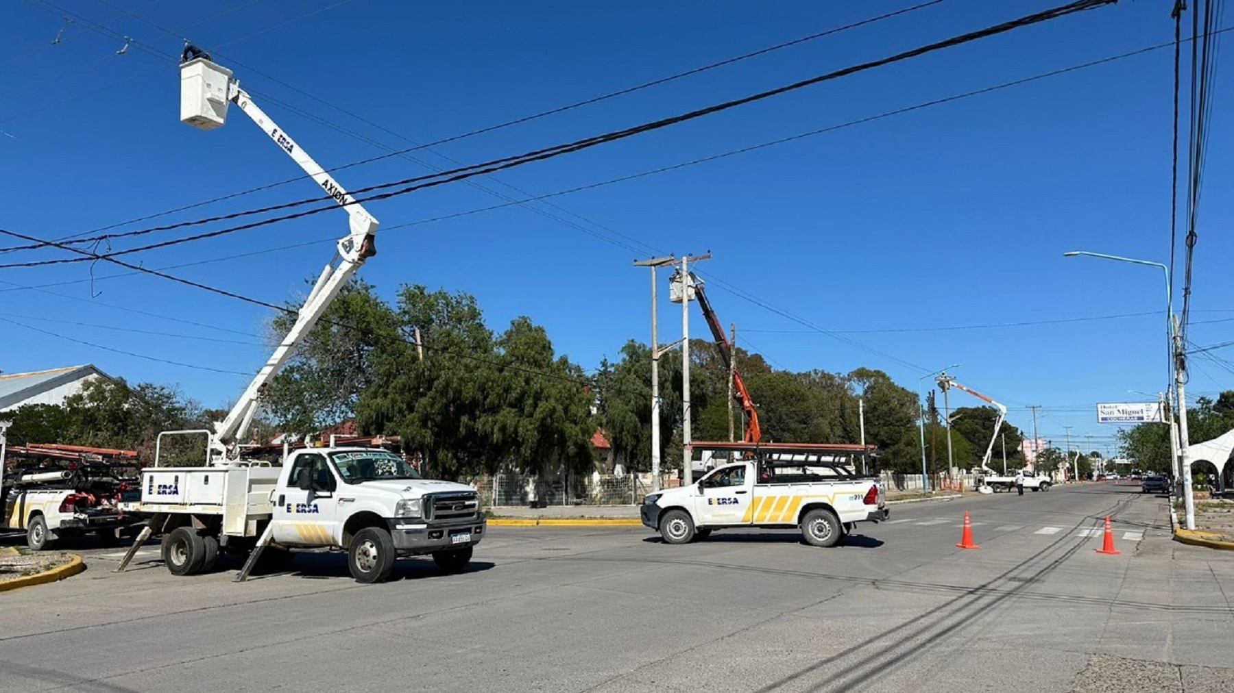 Distintos trabajos están previstos en San Antonio Oeste y Las Grutas. Foto: gentileza.