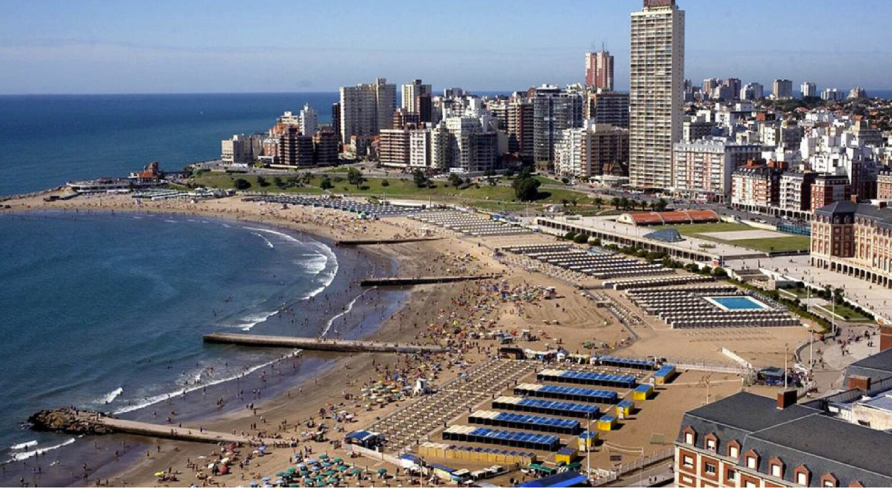 Cómo estará el clima este verano en Mar del Plata. Foto: archivo 