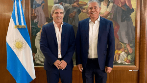 Rolando Figueroa y Luis Caputo se reunieron en Buenos Aires: qué temas trataron