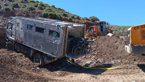 El «complicadísimo» operativo para retirar el motorhome de los turistas le costó casi dos millones de pesos a Neuquén