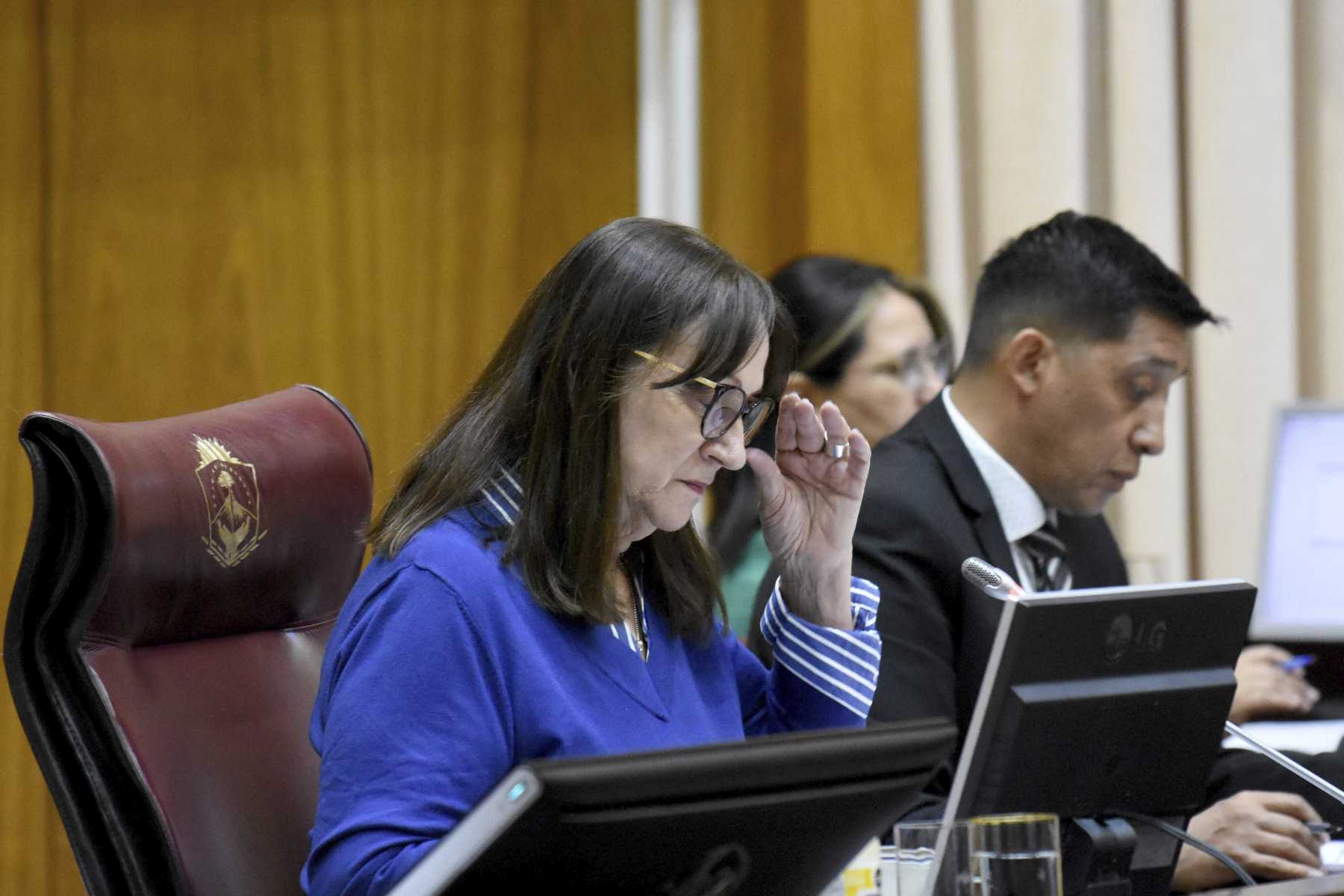 Zulma Reina hoy es vicepresidenta primera de la Legislatura. Foto: Matías Subat.