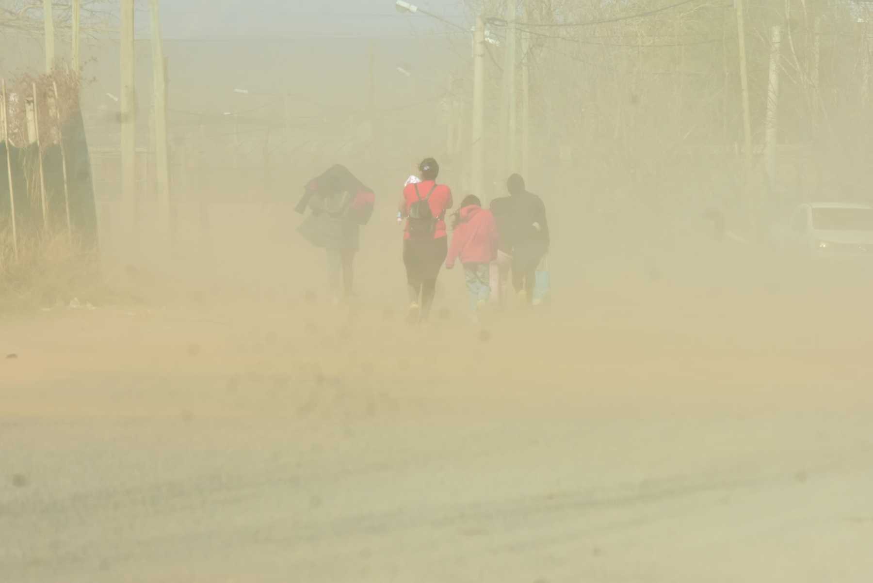 Rige un alerta por viento en Río Negro y Neuquén. Foto: Cecilia Maletti.