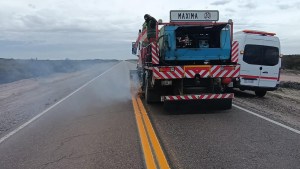 Mejoran el señalamiento en la ruta de acceso al puerto de San Antonio Este