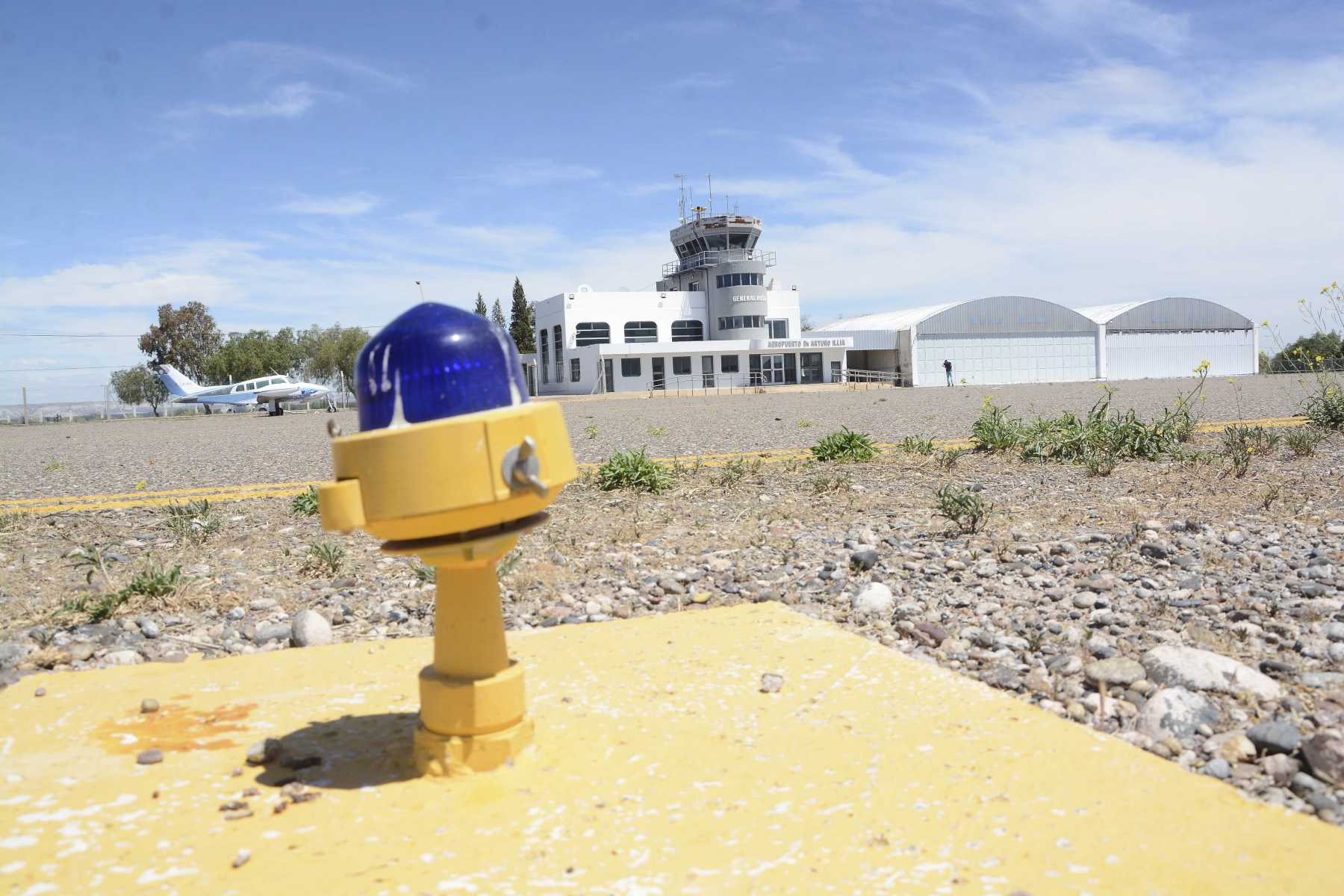 Aeropuerto de Roca. Crédito Alejandro Carnevale