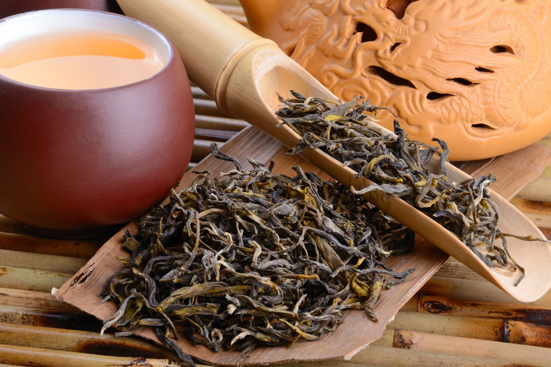 El té oolong es rico en antioxidantes, como los flavonoides.