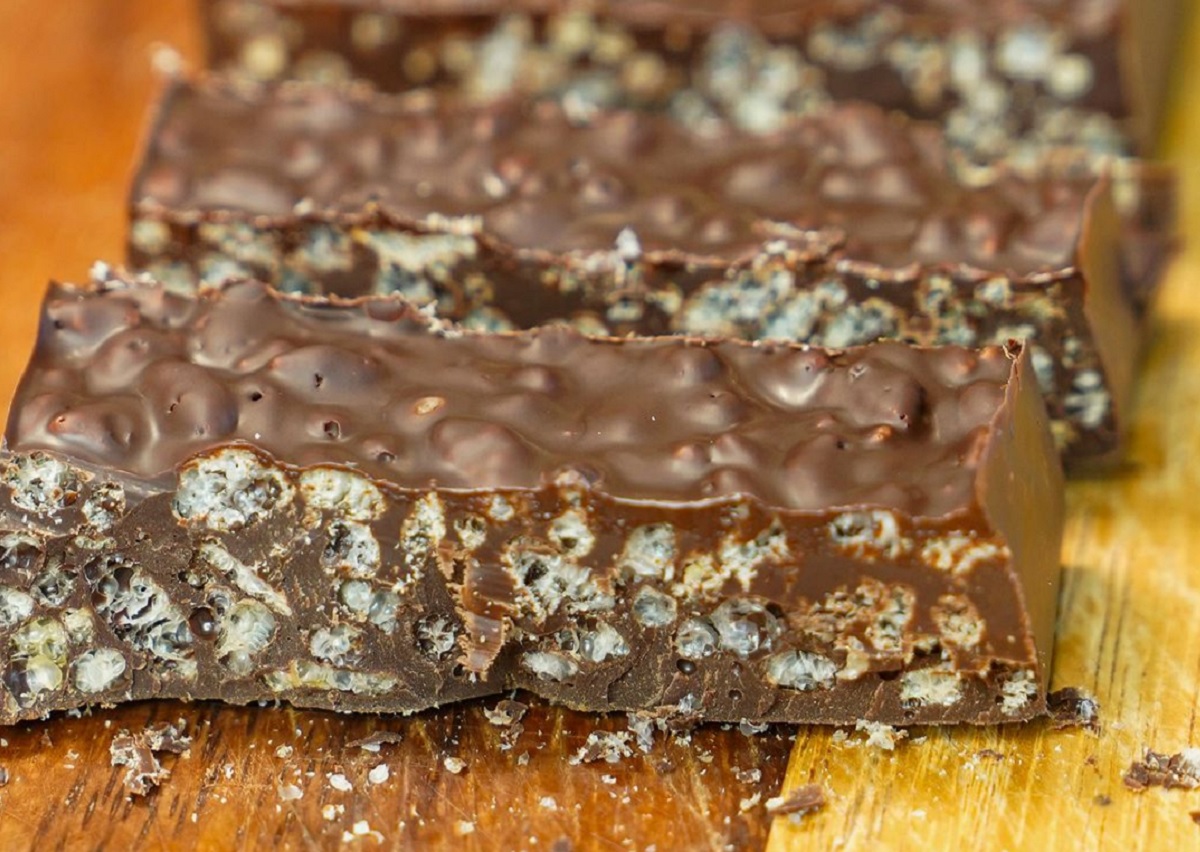 Turrón navideño súper económico con solo 2 ingredientes