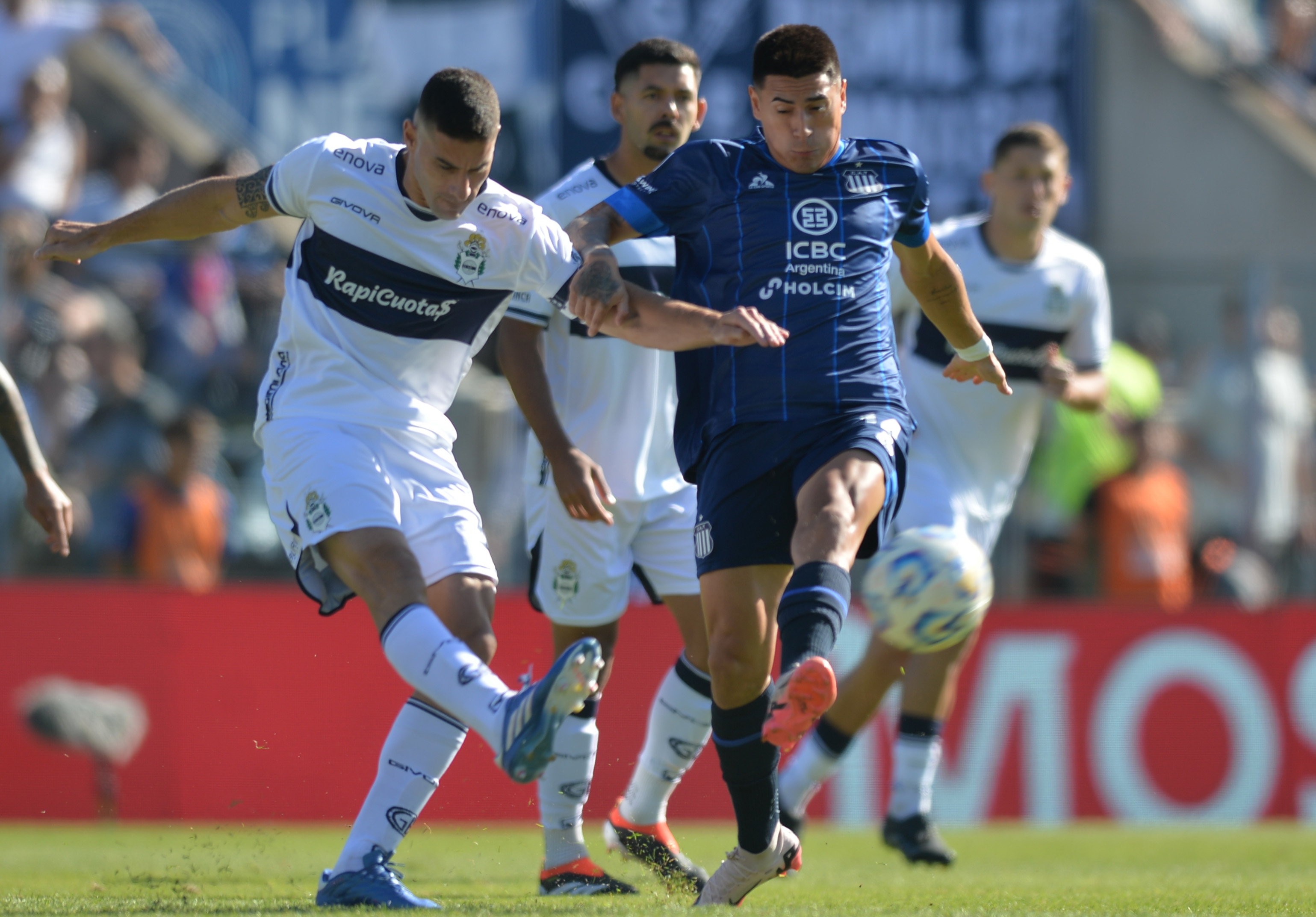 Gimnasia y Esgrima de La Plata vs Talleres de Cordoba. Fecha 26 Torneo Liga Profesional. Futbol Argentina. Primera Division. 8/12/2024