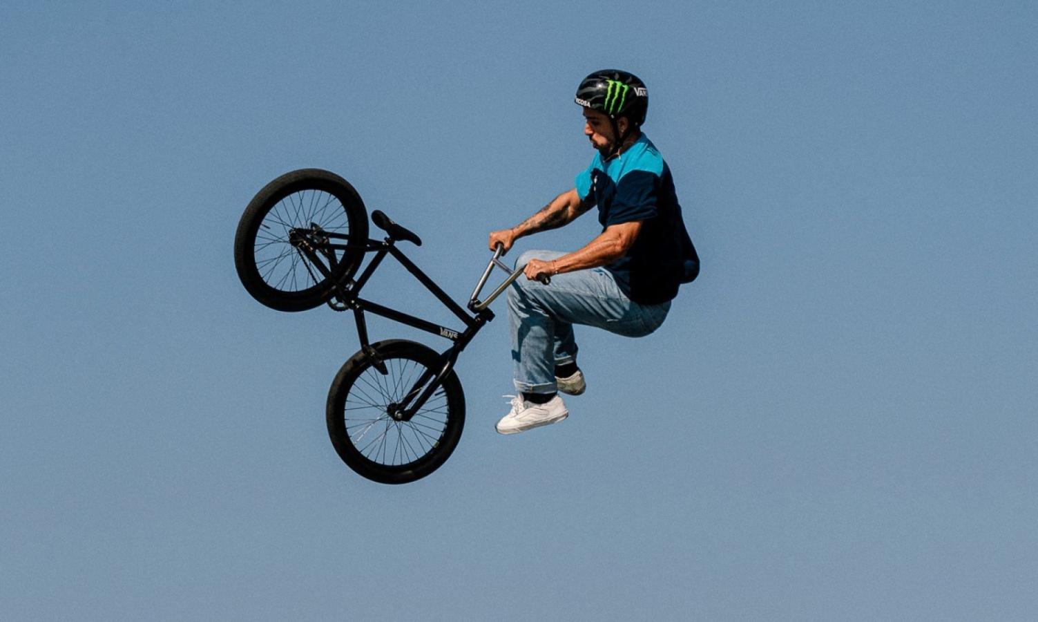 Maligno Torres salió subcampeón del Mundial de BMX Freestyle.