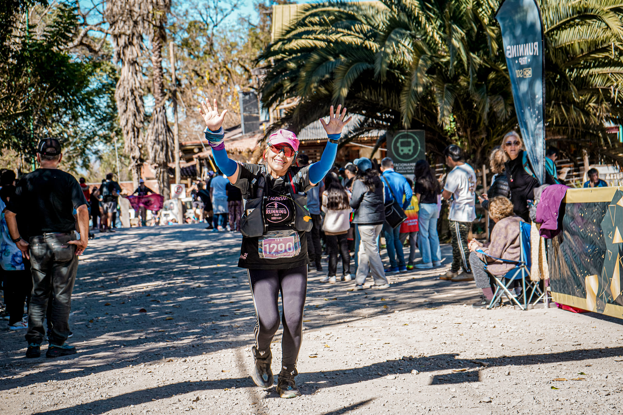 Marta Morales hace Trail Running. Foto: Gentileza.