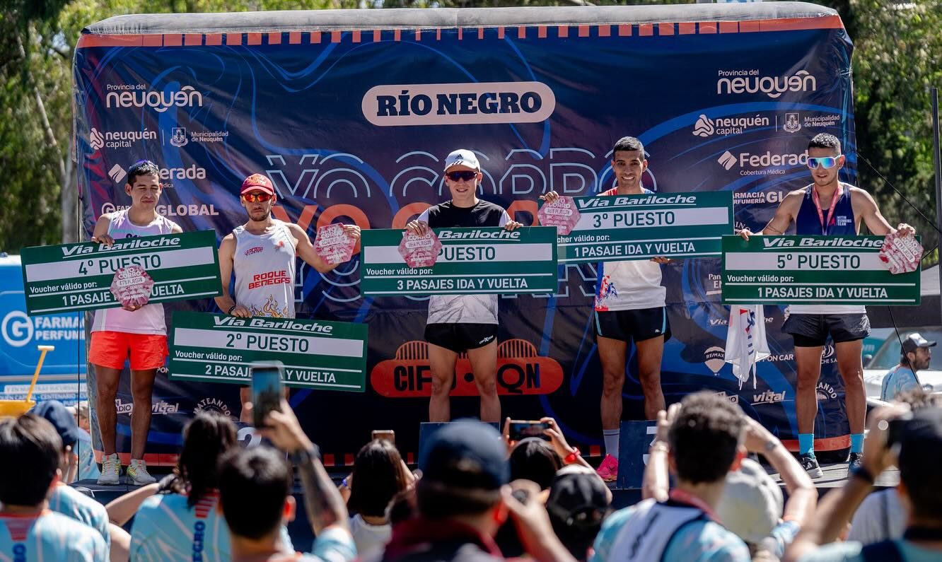Reyes participó del Yo Corro y obtuvo el primer puesto en los 10K.