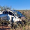 Imagen de Vuelco en la Ruta 17 de Neuquén, cerca de Picún Leufú: hay una persona gravemente herida