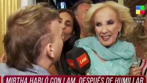 Mirtha Legrand habló tras su cruce con Roberto García Moritán: «Está muy dolido»