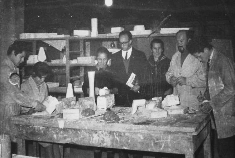 De barba y guardapolvo, el recuerdo de Morosín - Foto: Gentileza Ricardo Koon. 