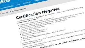 Certificación Negativa de ANSES: Qué es y cómo hacer para sacarla