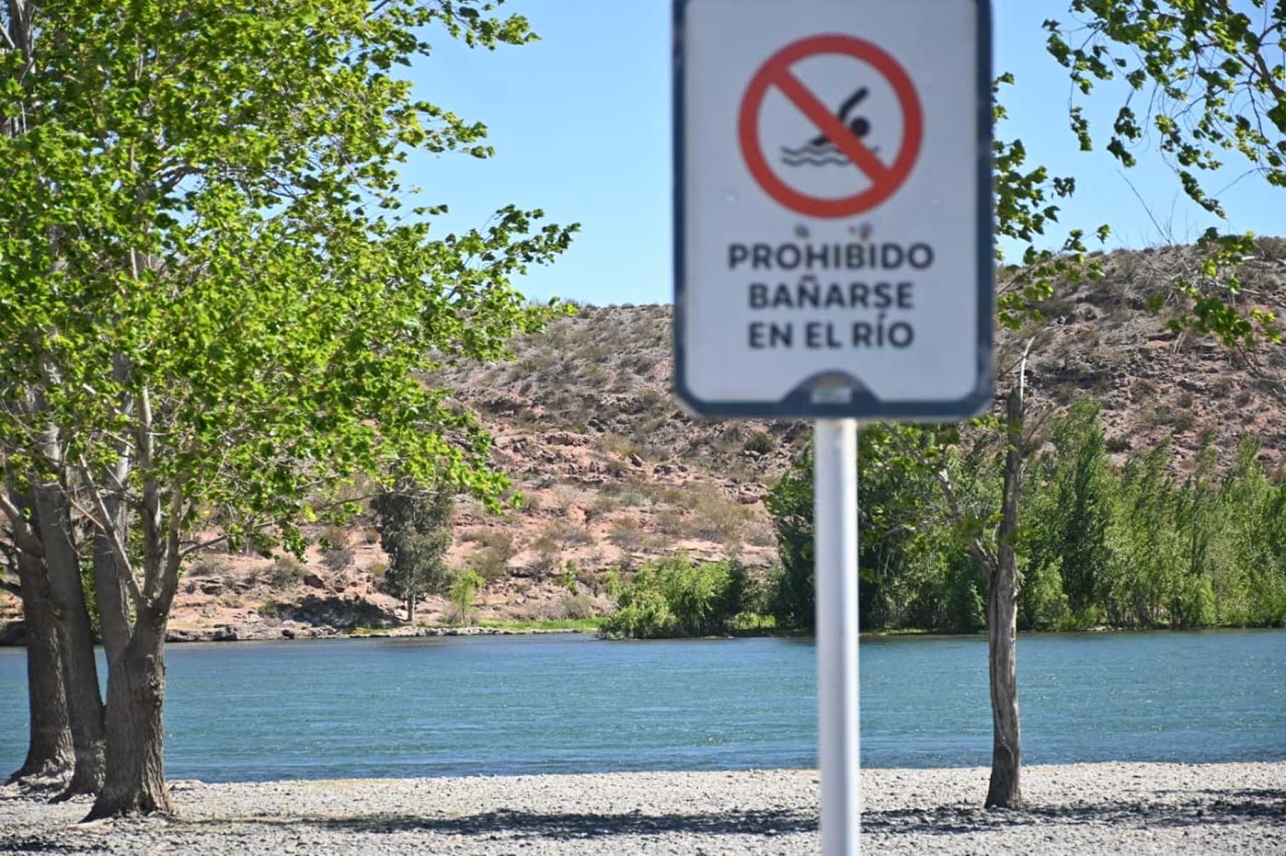 Balneario en Cipolletti: cuándo habilitan la Isla Jordán para este verano 2025. Foto: Florencia Salto