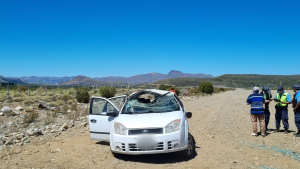 Vuelco sobre Ruta 40, entre Villa La Angostura y Bariloche: un herido trasladado al hospital