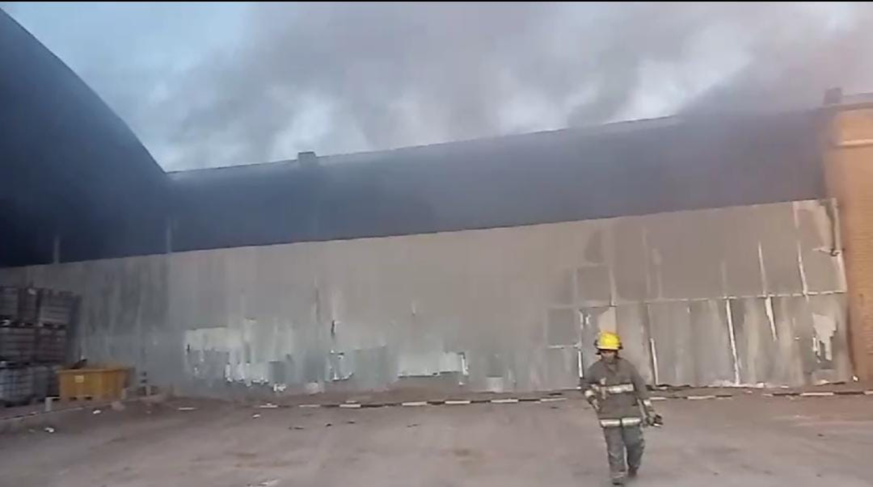 Incendio en empresa de Neuquén