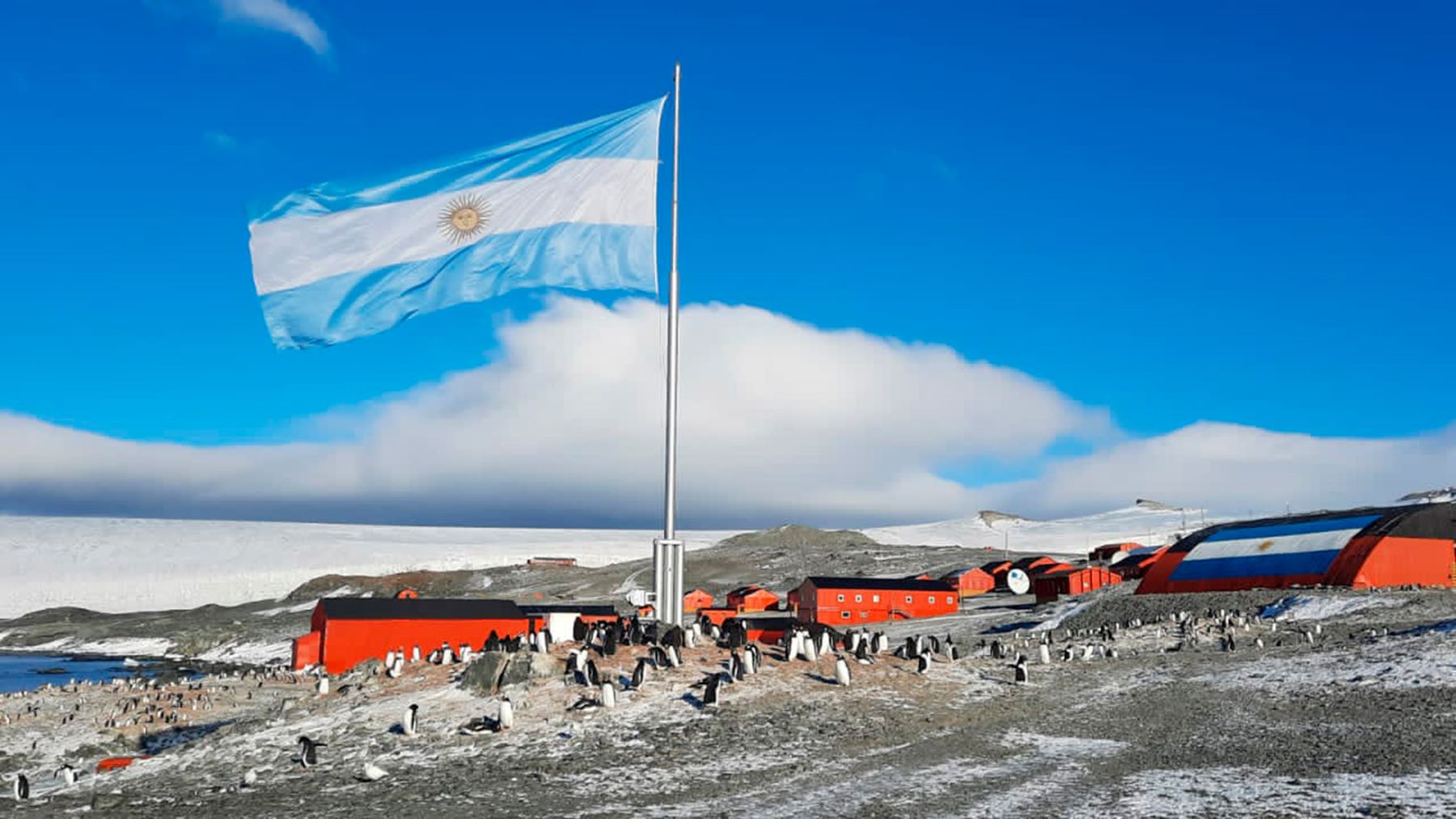 Cumple 72 años la Base argentina Esperanza. 