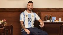 Imagen de El llamativo look de Lionel Messi para celebrar Navidad en Rosario