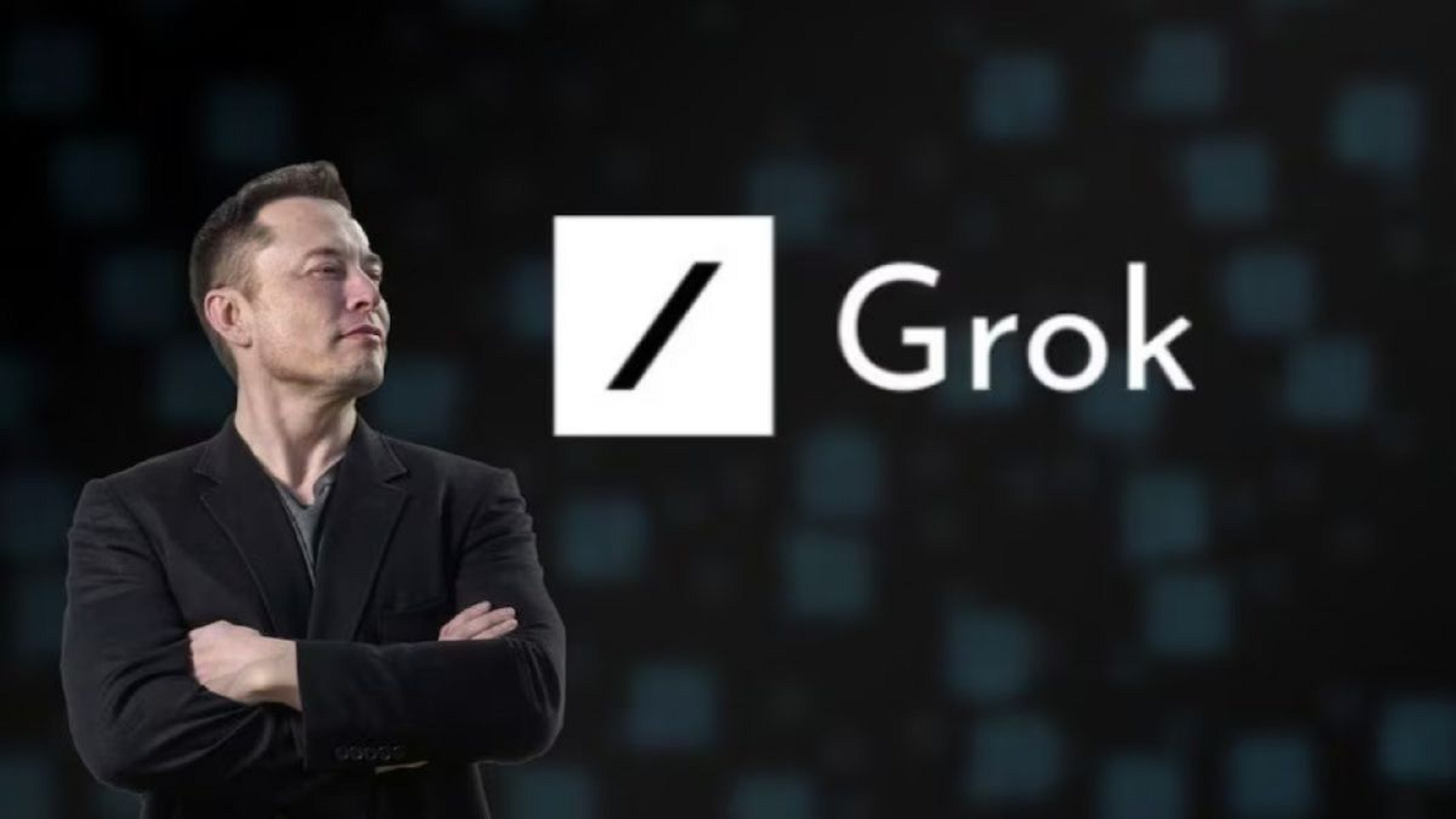 Grok, la IA de Elon Musk. 