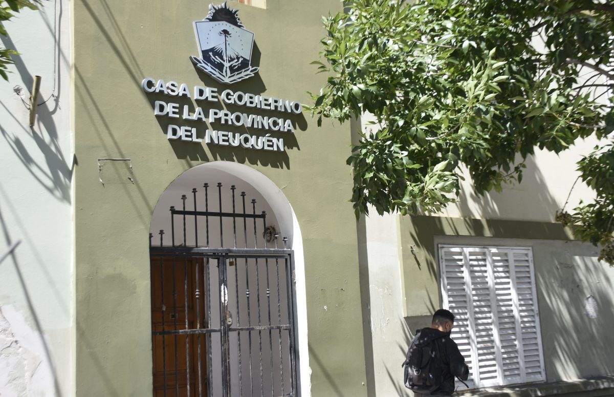 Los despidos de estatales en Neuquén. Foto: Archivo Florencia Salto. 