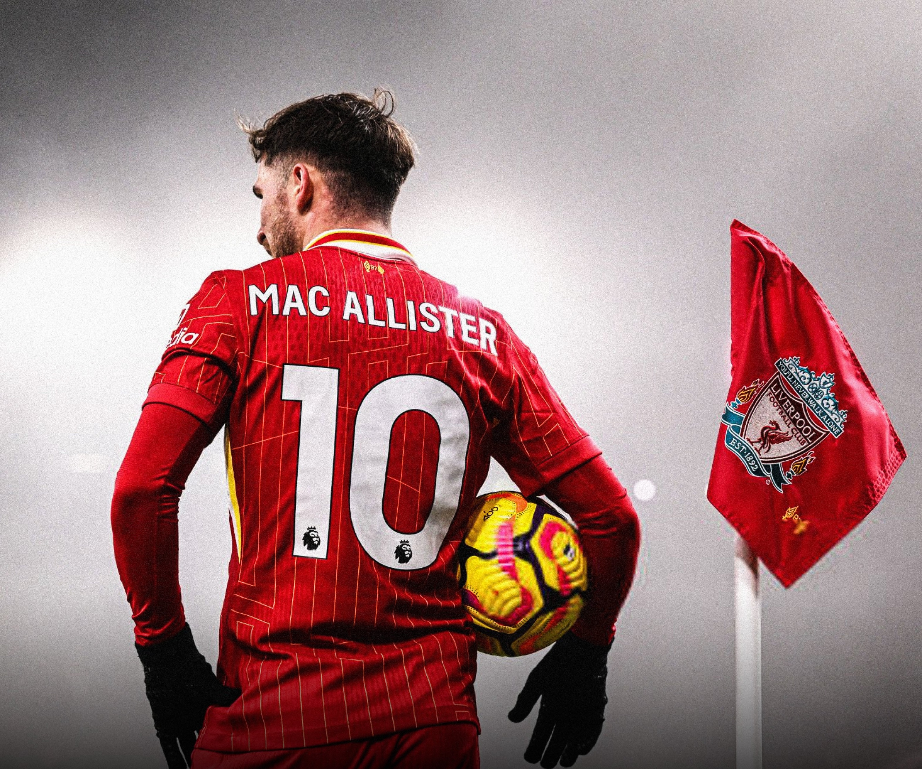 Alexis Mac Allister tuvo otra gran actuación en Liverpool, que se lo dio vuelta al Leicester.  