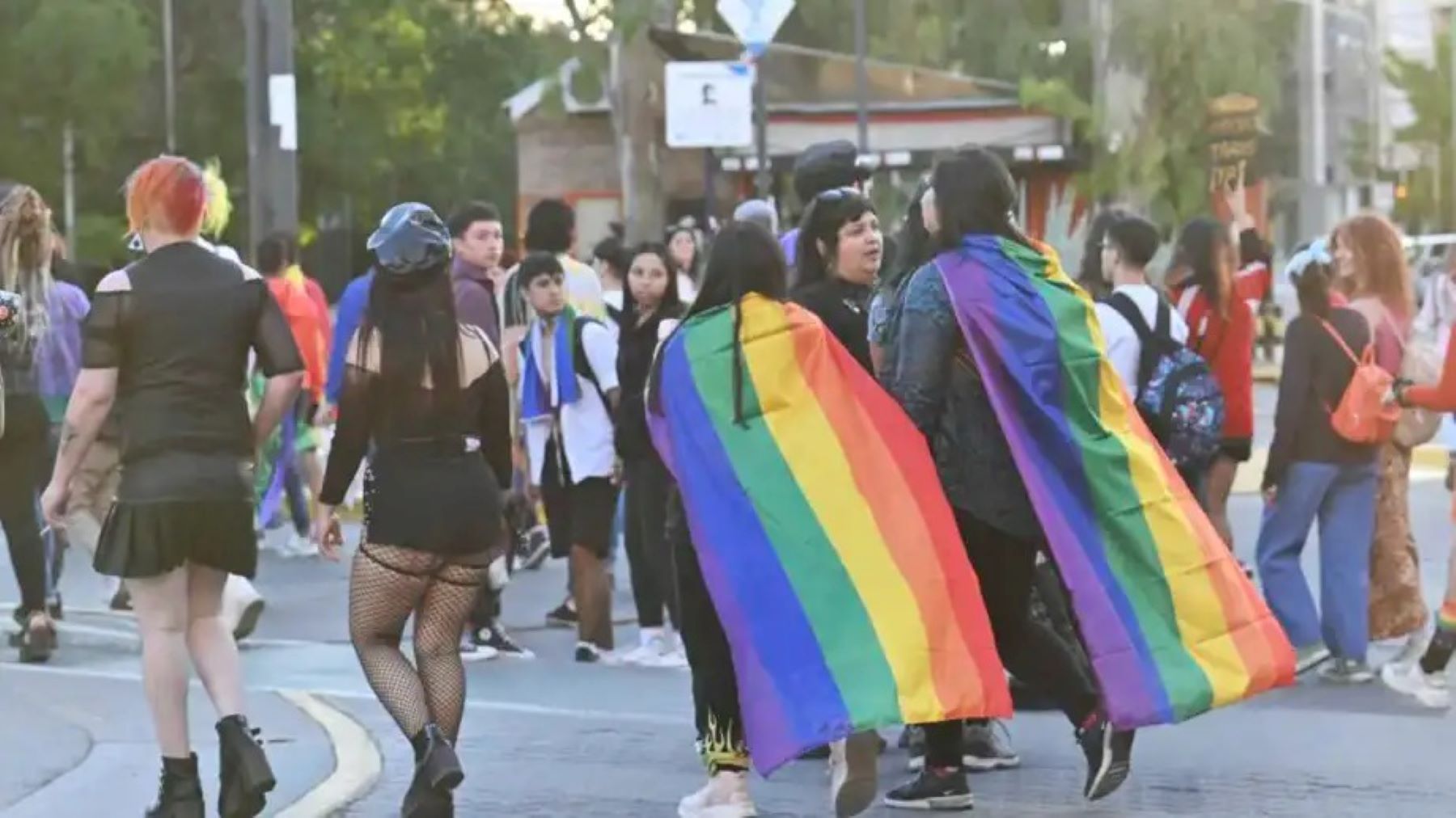 Marcha del Orgullo Neuquén 2023. Foto: Florencia Salto